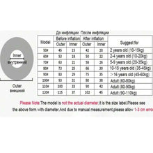 Load image into Gallery viewer, Mermaid Pool Float Ring for Kids