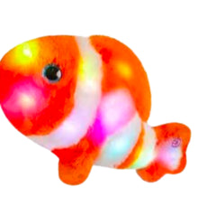 Load image into Gallery viewer, Light-Up Clown Fish Plush