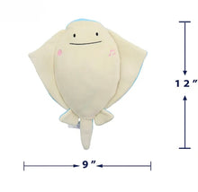Load image into Gallery viewer, Light-Up Musical Manta Ray Plush