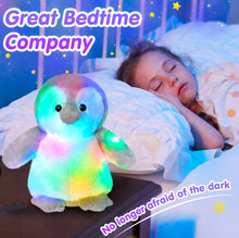 Load image into Gallery viewer, Light-Up Penguin Plush