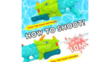 Load image into Gallery viewer, DINO BLASTER WATER GUN