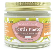 Load image into Gallery viewer, Natural Sugar Free Teeth Paste for Babies, Toddlers and Kids (2oz/60ml)