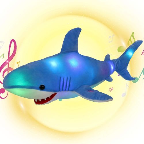 Light-Up Musical Shark Plush